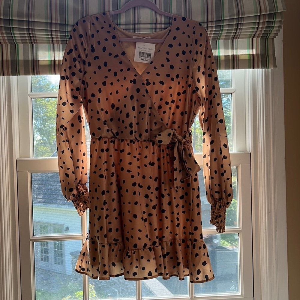 Good & black printed dress - brand new!